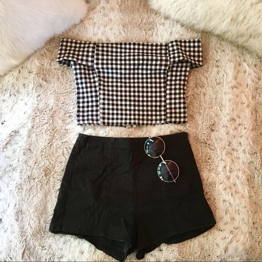 Black Hollister Tap Shorts